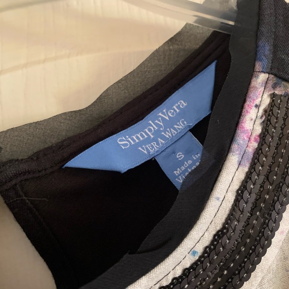 Simply Vera Vera Wang Multicolor Top - Picture 3 of 3